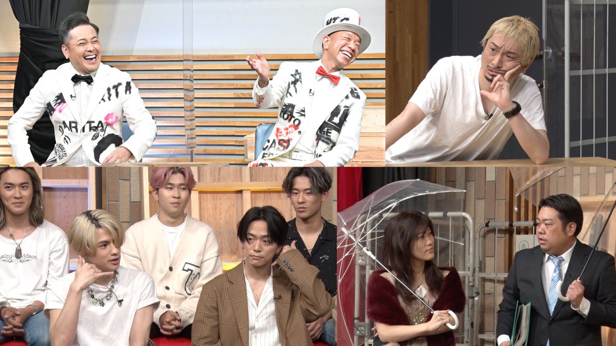（左上から時計回り）有田哲平、小峠英二、JP、口笛なるお、ヒコロヒー、深堀未来、日高竜太、奥田力也、海沼流星、砂田将宏（C）TBS