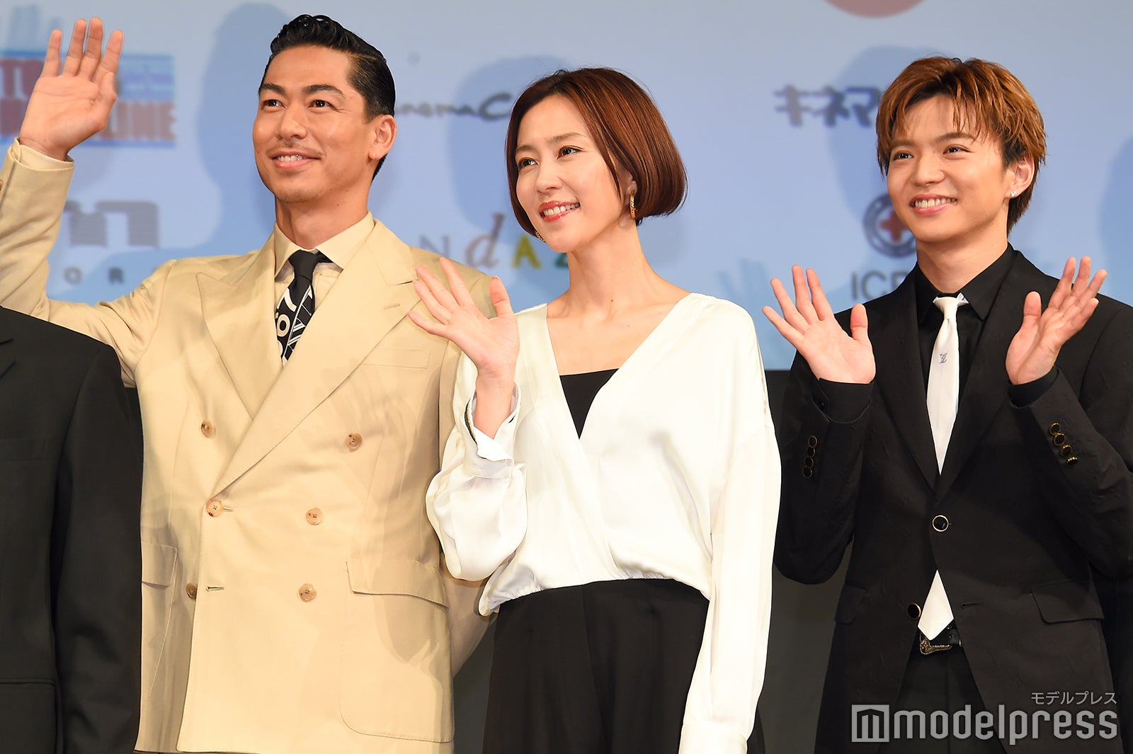 EXILE AKIRA、木村佳乃、佐藤大樹（C）モデルプレス