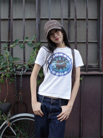 Koki,、姉・Cocomiが撮影した"白T×デニム×キャップ"のラフ私服コーデを公開