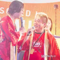 溝口勇児、堀江貴文(C)モデルプレス