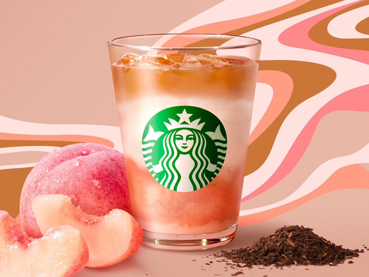 【スタバ新作】「ピーチ クリーミー ティー ラテ」サマーシーズンピーチビバレッジのラストを飾る1杯