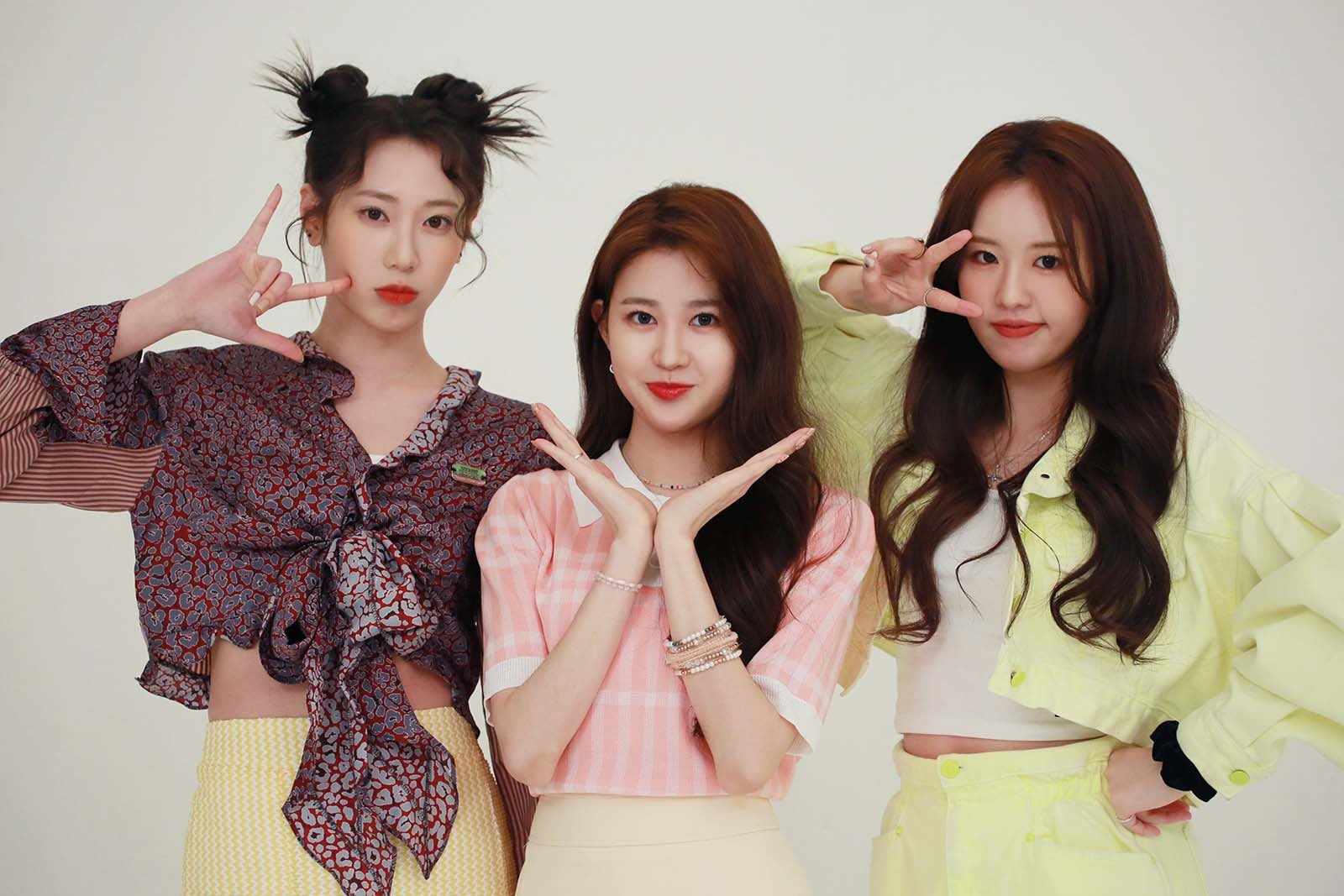 （左から）エルバ、アラ、ハナ（提供写真）