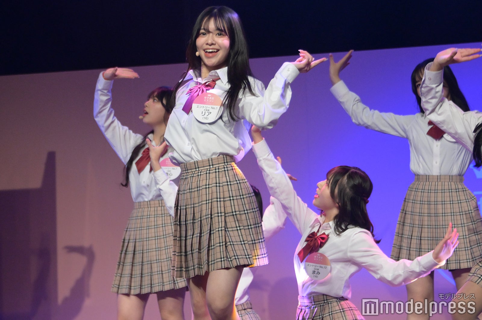 「女子高生ミスコン2023」ファイナル審査の様子（C）モデルプレス