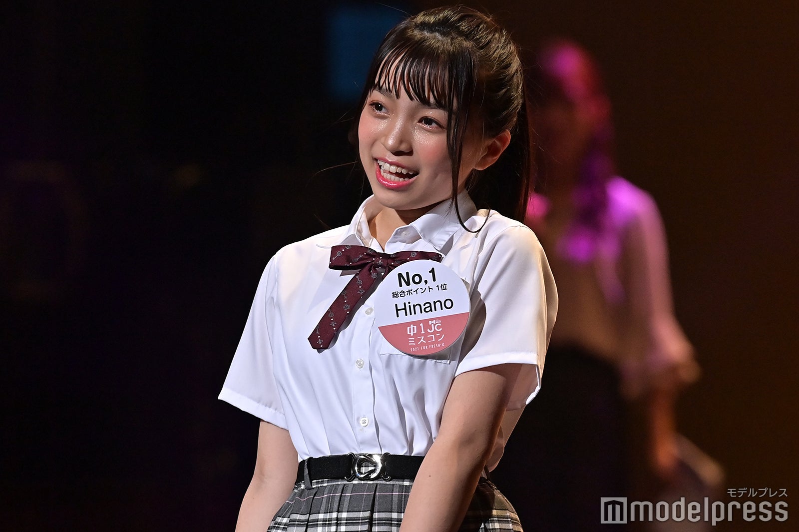 「中一ミスコン2021」準グランプリ・Hinanoさん（C）モデルプレス