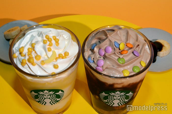 バナナナバナナ フラペチーノ、チョコバナナナバナナ フラペチーノ(C)モデルプレス