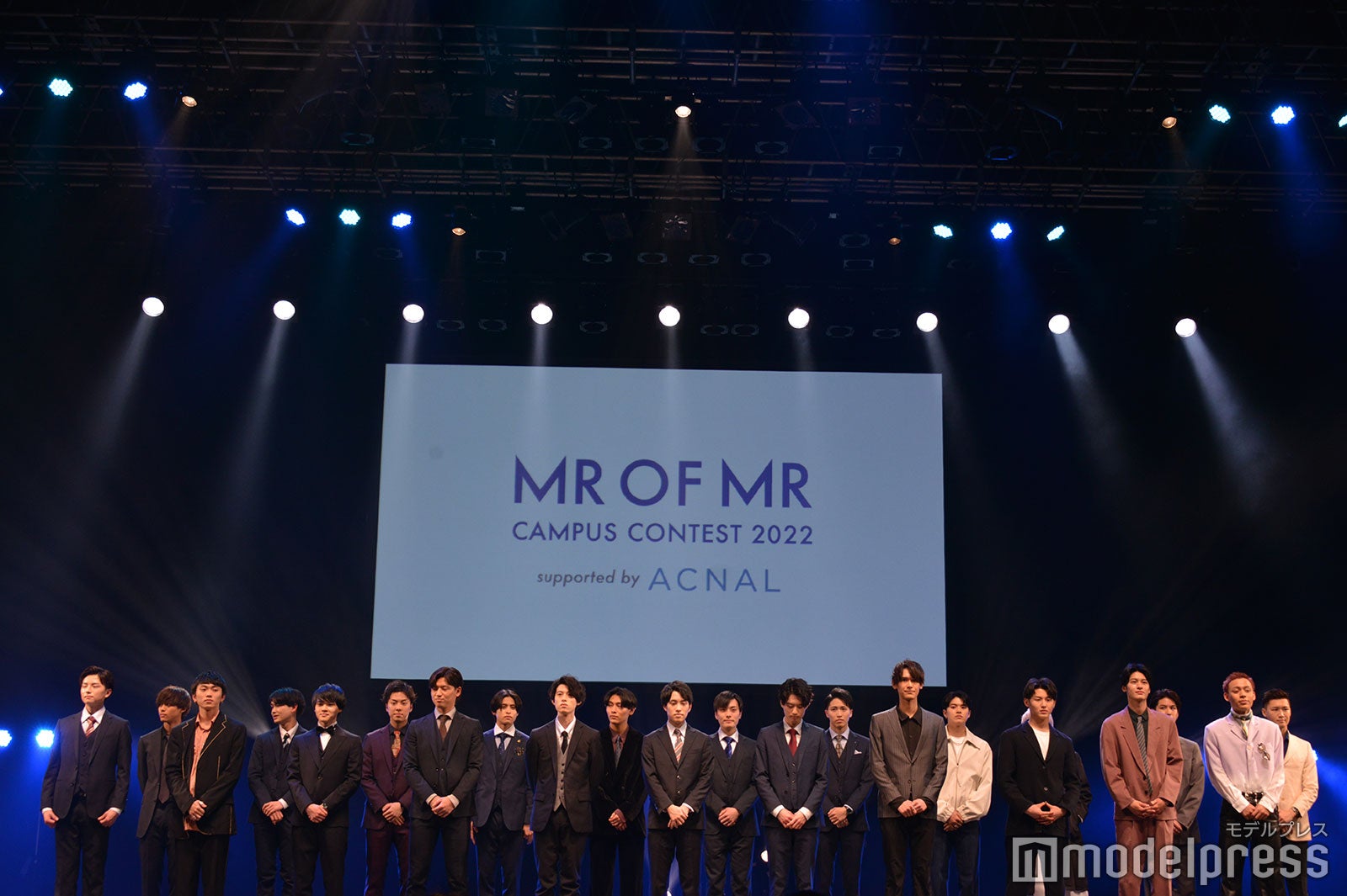 「MR OF MR CAMPUS CONTEST 2022」ステージの様子（C）モデルプレス