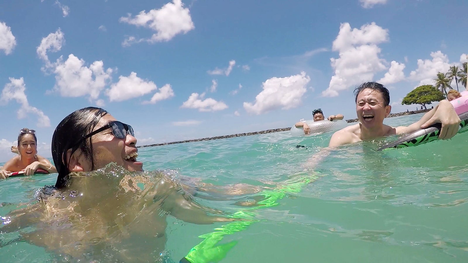 デューク・カハナモク・ビーチ＆ラグーン／画像提供：フジテレビ