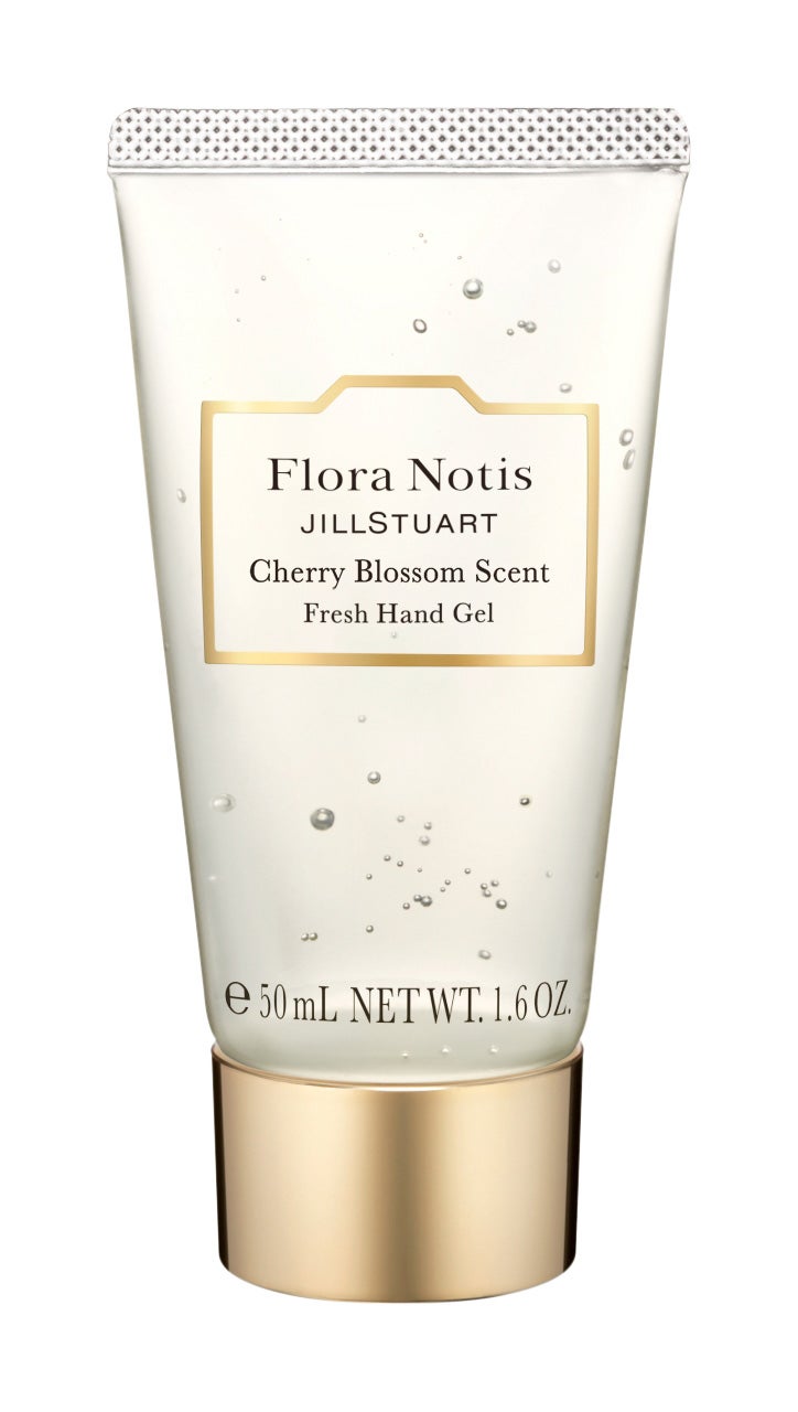 「チェリーブロッサム フレッシュハンドジェル」（C）Flora Notis JILL STUART