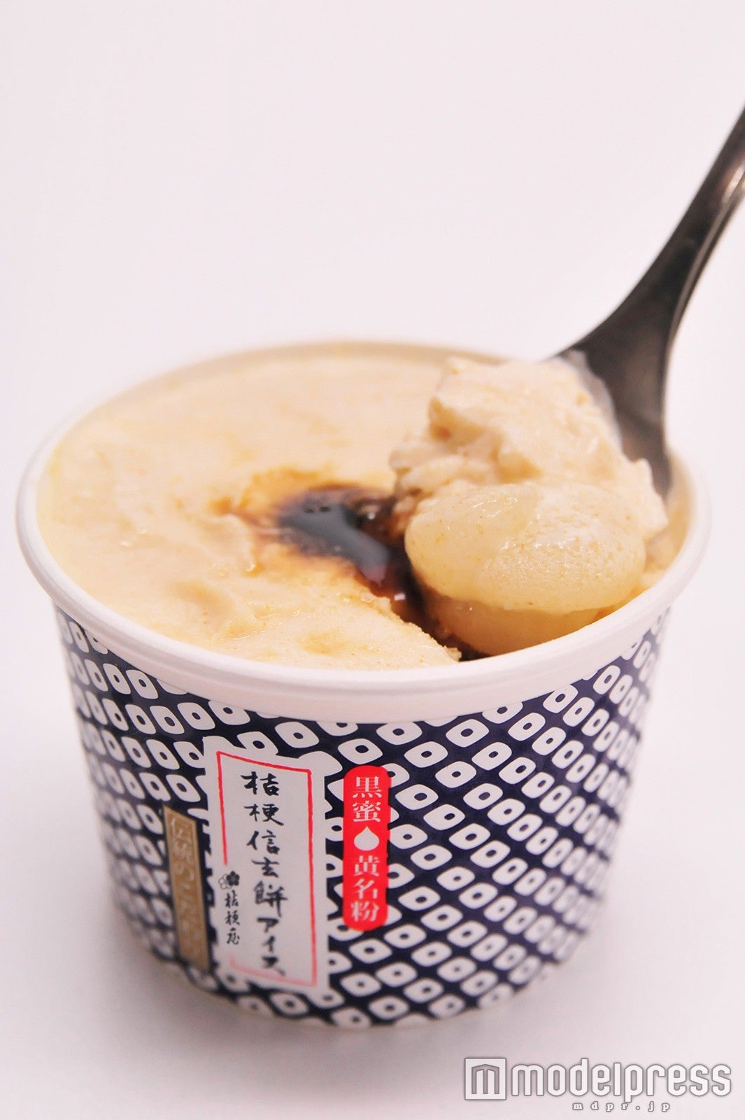 桔梗信玄餅アイス／画像提供：あいぱくinダイバーシティ東京プラザ 開催事務局