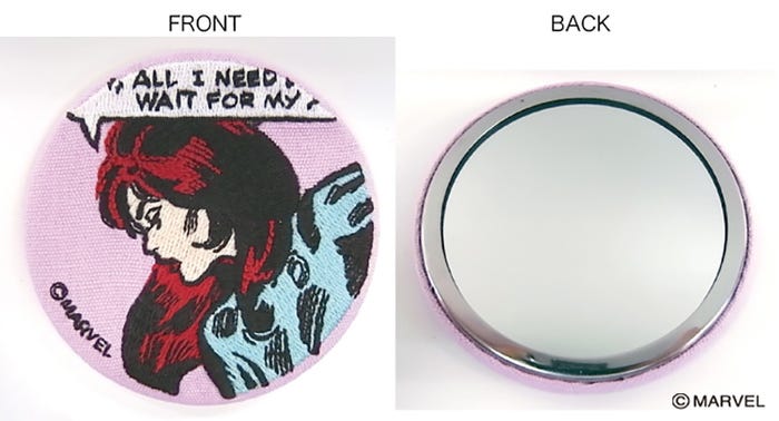 MARVEL/ラウンドミラー(税抜き¥1800)(C)Marvel2015