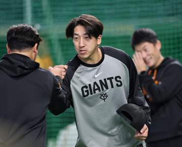 1軍合流の巨人・大勢、名古屋遠征に帯同 31日から中日3連戦 村田コーチ「本人の感覚が良ければ」1軍昇格へ