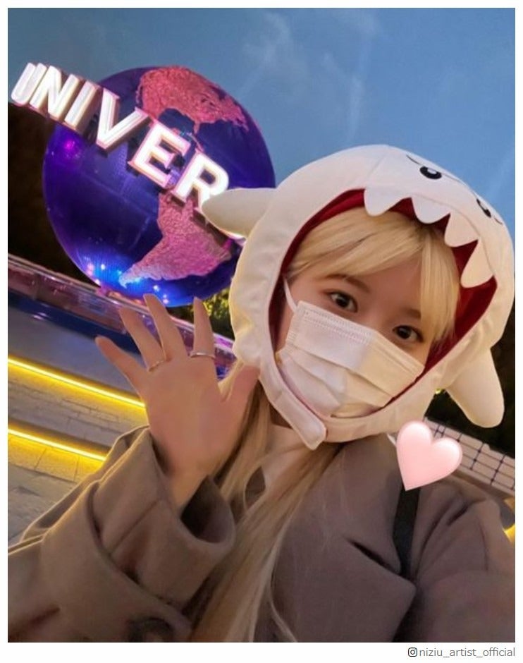 NiziUリク、USJ降臨「遭遇したい」「オーラすごい」と反響