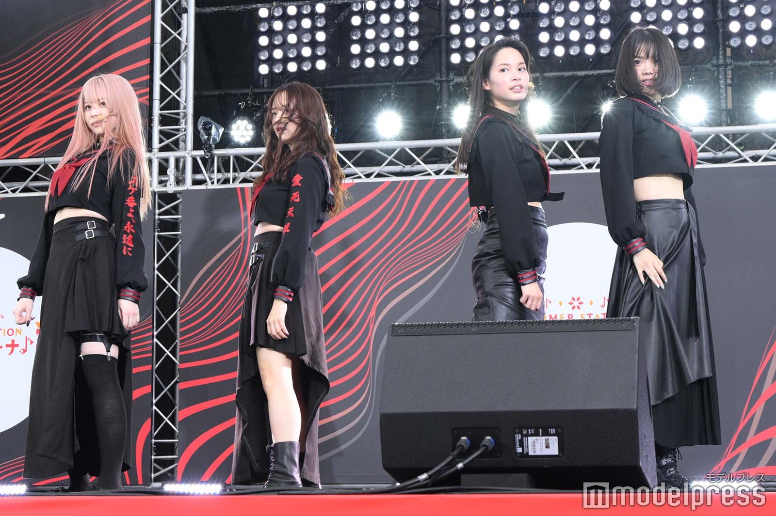 （左から）吉田伶香、森香澄、関水渚、志田こはく（C）モデルプレス