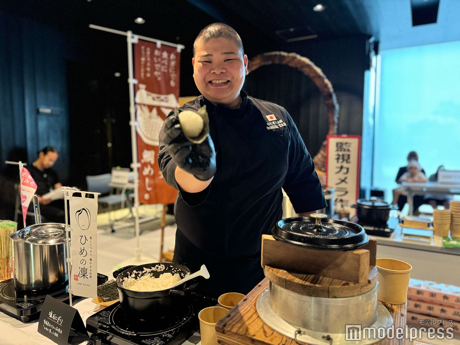 お米の太郎（おにぎり太郎）／「TGC松山2024」ケータリング（C）モデルプレス