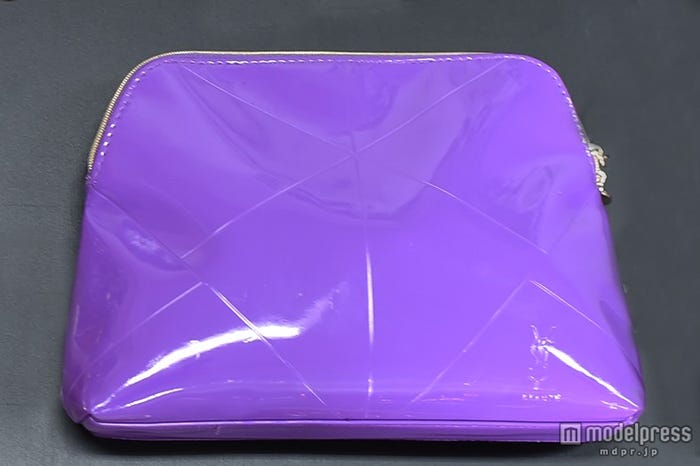 化粧品やメイクアイテムを入れたポーチ