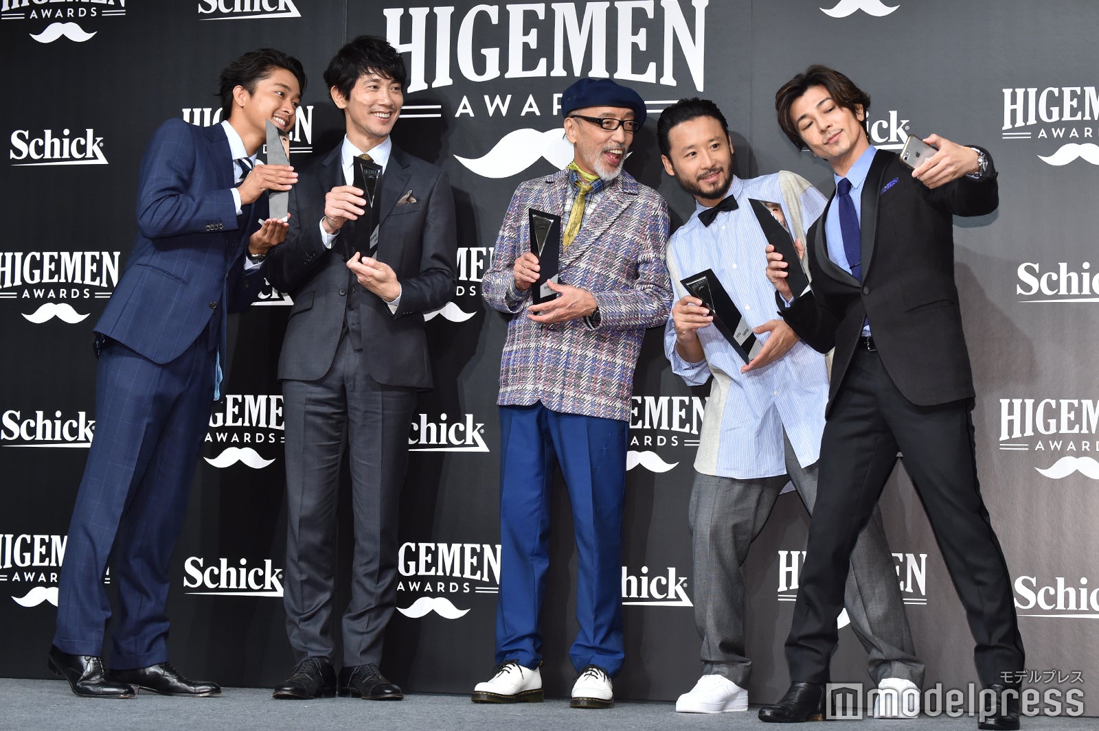 佐藤寛太、佐々木蔵之介、テリー伊藤、武田真治、田臥勇太選手 （C）モデルプレス