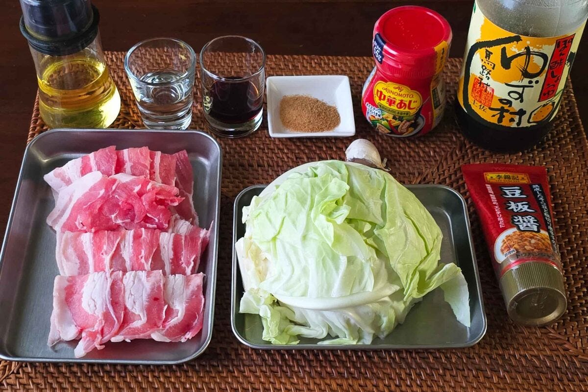 キャベツ炒め