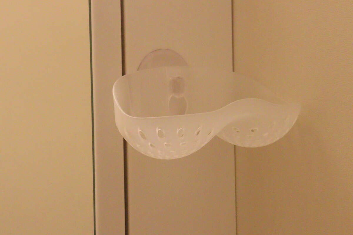 コスメパフスタンド　取り付け