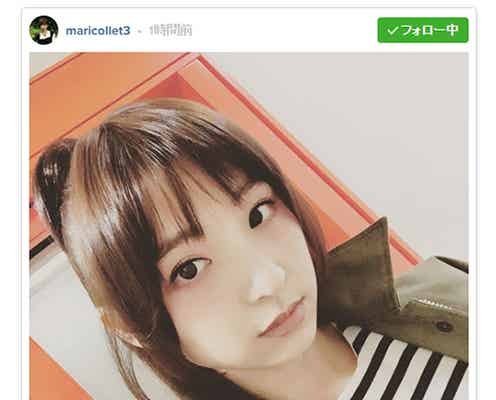 ロングヘアの篠田麻里子に「別人?」「たかみなかと思った」の声