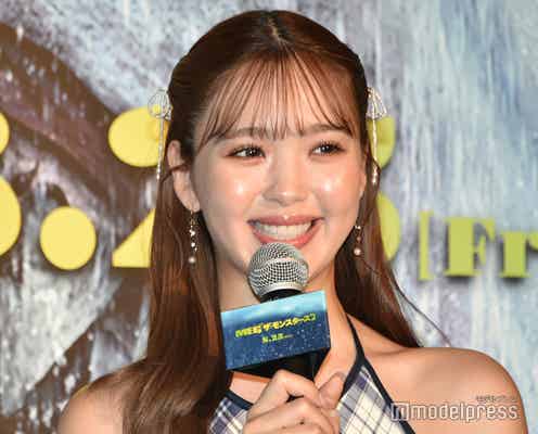 藤田ニコル、稲葉友と結婚後初の公の場 祝福に笑顔「そわそわしてます」<MEG ザ・モンスターズ2>