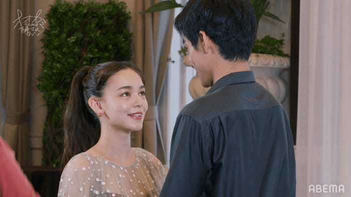 世良マリカ、藤枝喜輝『オオカミくんには騙されない』第6話(C)AbemaTV, Inc.