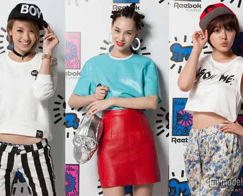 水原希子ら豪華セレブリティ来場<リーボック×キース・ヘリング展パーティスナップ>