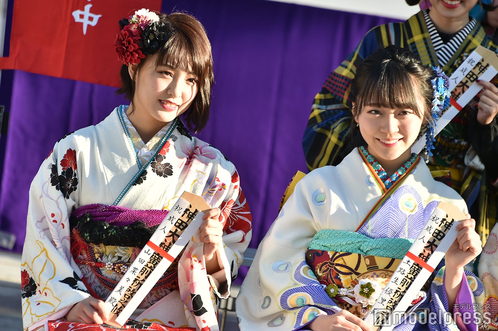 山田菜々美、土路生優里／AKB48グループ成人式記念撮影会 （C）モデルプレス