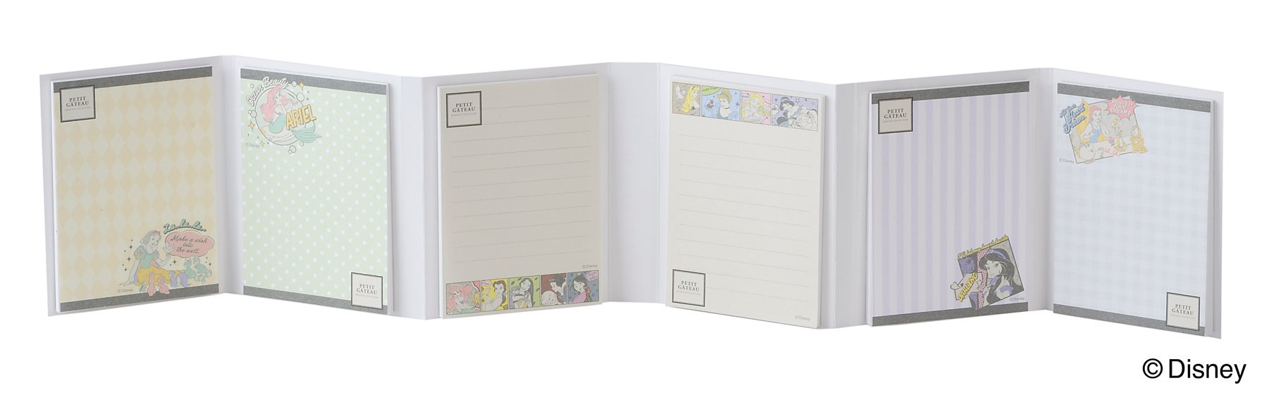 メモブック中身（C）Disney