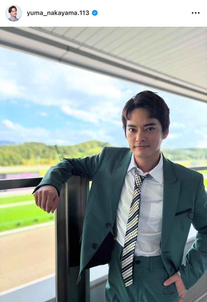 中山優馬Instagramより
