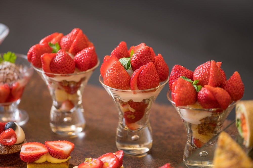 ストロベリースイーツブッフェ2022／画像提供：横浜ベイシェラトン ホテル＆タワーズ