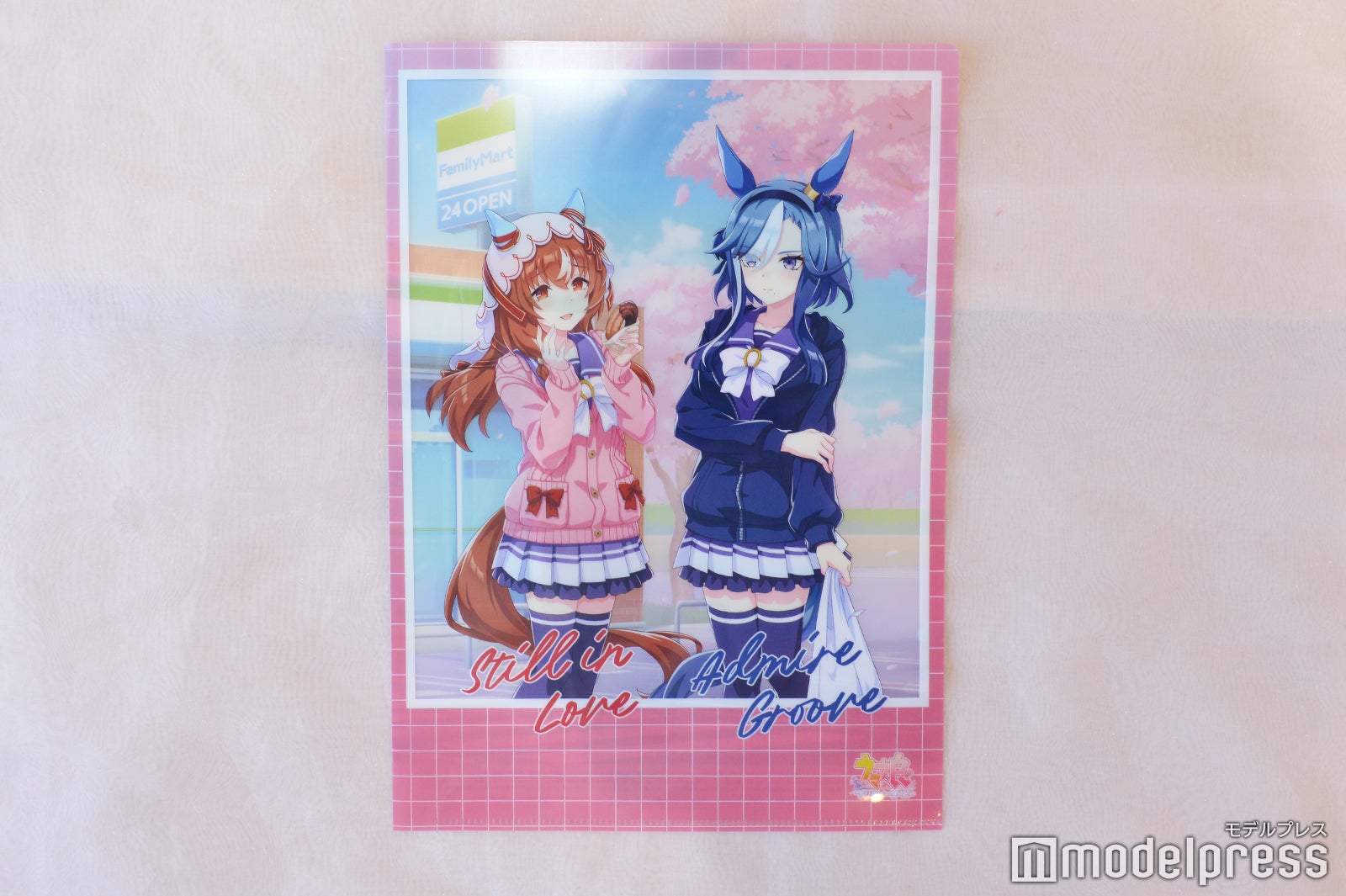 オリジナルA4マジッククリアファイル（C）モデルプレス