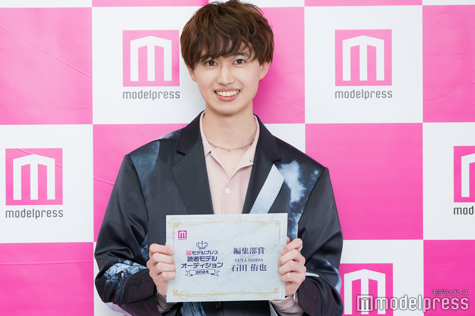 「モデルプレス 読者モデルオーディション 2024」モデルプレス編集部賞：石田侑也さん（C）モデルプレス