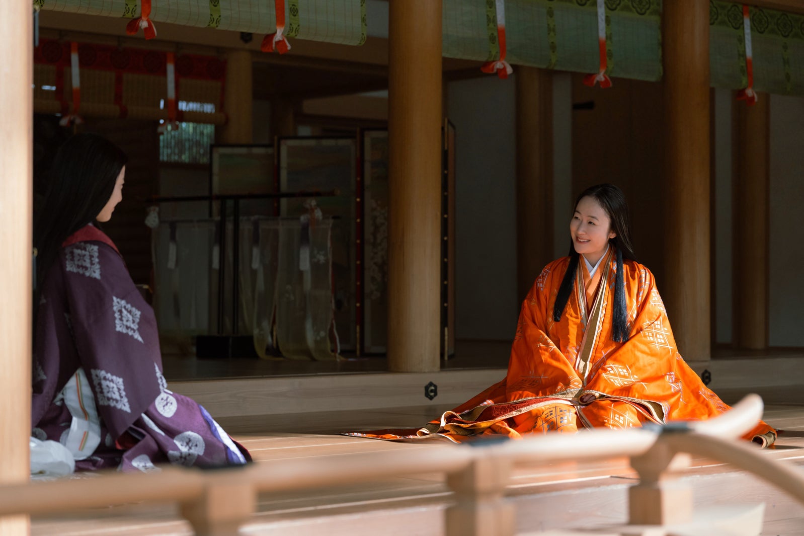 吉高由里子、黒木華「光る君へ」第47話（C）NHK