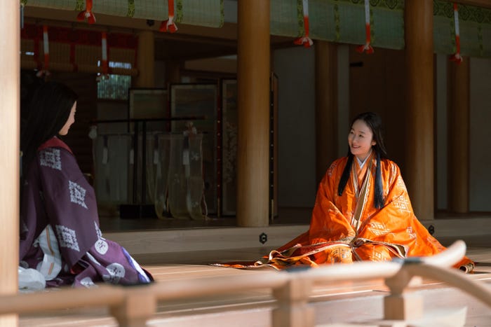 吉高由里子、黒木華「光る君へ」第47話(C)NHK