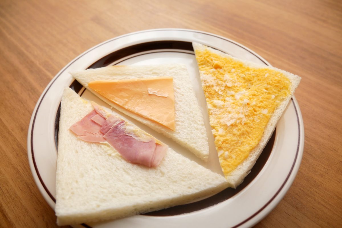 ハムチーズたまご