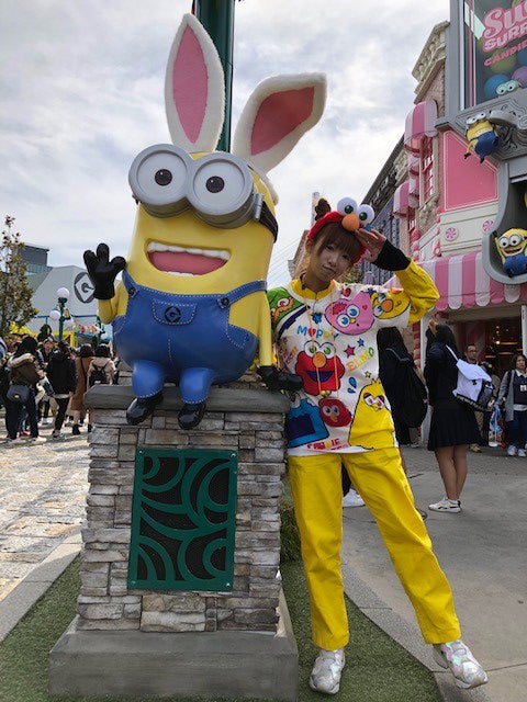 ミニオンもイースター仕様（写真提供：MBS）