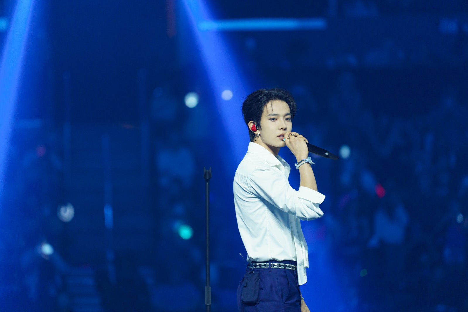 元ENHYPEN・HEESEUNG「EVAN」LAでのファンとの再会に笑顔「お久しぶりです」大きな歓声に迎えられる【KCON LA 2026】