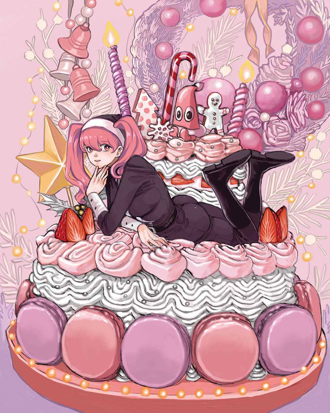 北条志乃（橋本環奈）（C）2022「ブラックナイトパレード」製作委員会（C）中村光／集英社