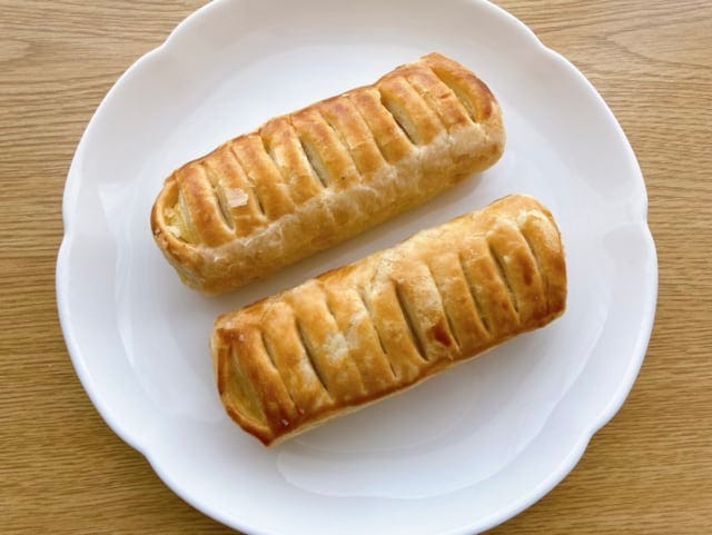 パイ生地はしっとり食感♡