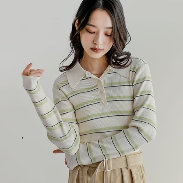 2026SSのバズりアイテム！ ポロセーターのおしゃれな着こなし術５選