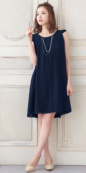 2wayシフォンドレスワンピース「Pierrot」6,980円(税込)