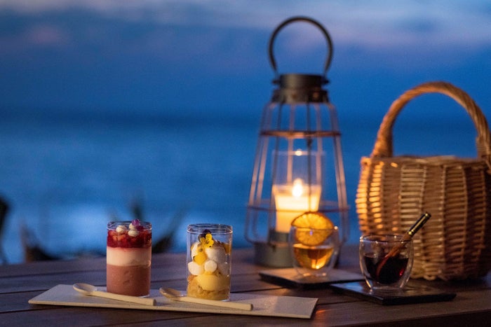 【お散歩スイーツセット】　2名分　2,728円（税別）／画像提供：星野リゾート