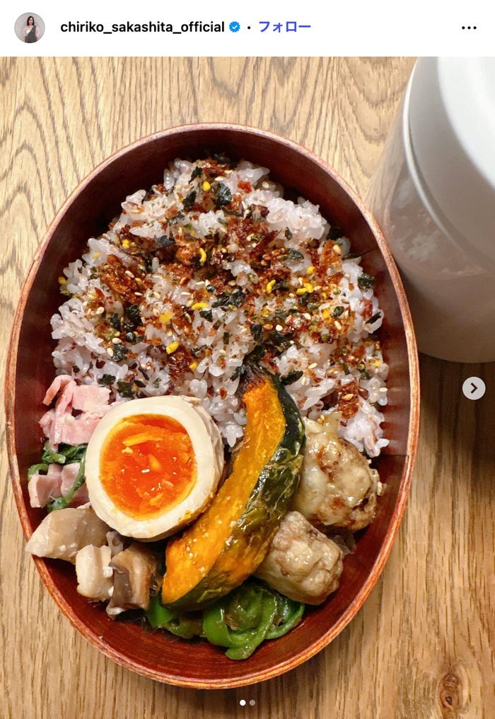 坂下千里子Instagramより