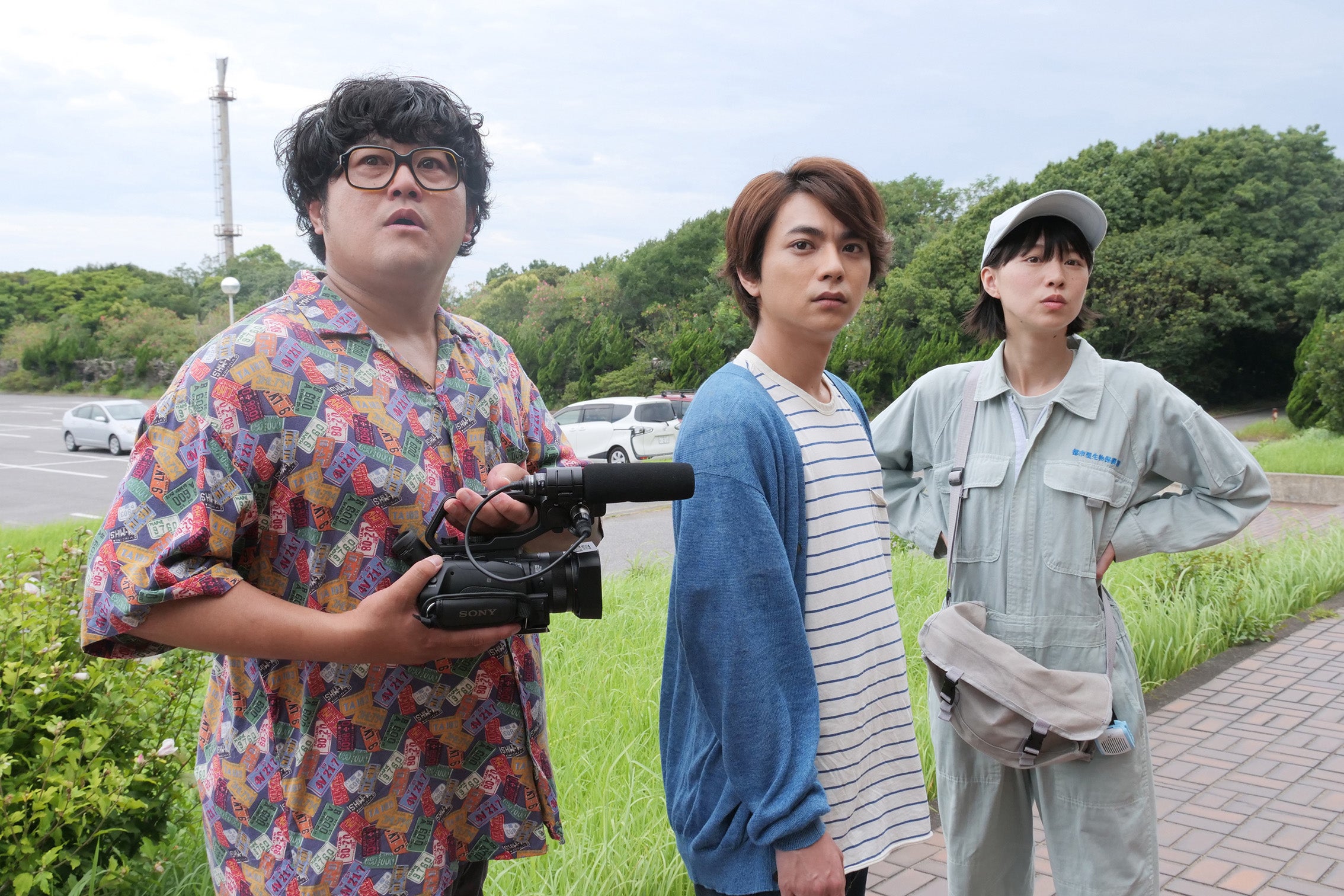 板倉武志、佐藤勝利、片山友希（C）フジテレビ