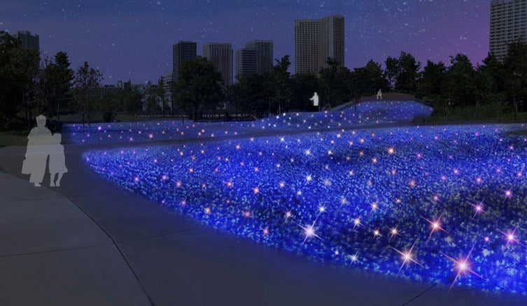 品川シーズンテラス イルミネーション／画像提供：株式会社クオル