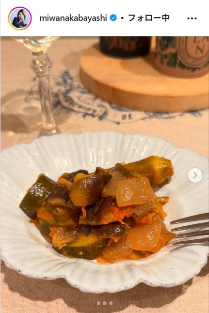 中林美和Instagramより