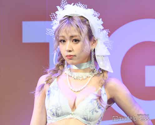「egg」雨宮由乙花、ランジェリー着こなし堂々ランウェイ<TGC teen 2022 Fukuoka>