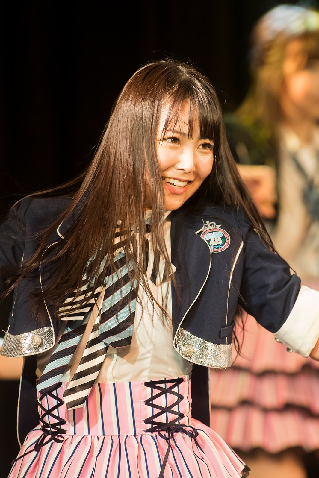 白間美瑠／NMB48劇場の様子（C）AKS