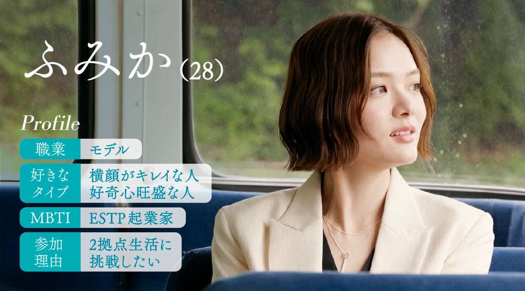 Hulu×日本テレビ新恋愛番組「星の見える町で」参加女性5人のプロフィール解禁 “恋活移住”で地方在住男性と出会う