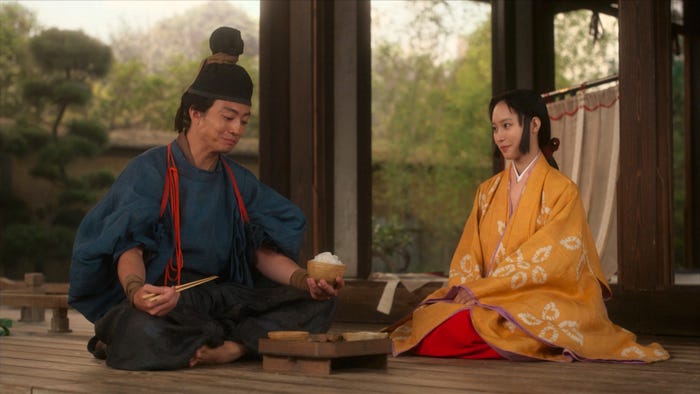 伊藤健太郎、南沙良「光る君へ」第40話(C)NHK